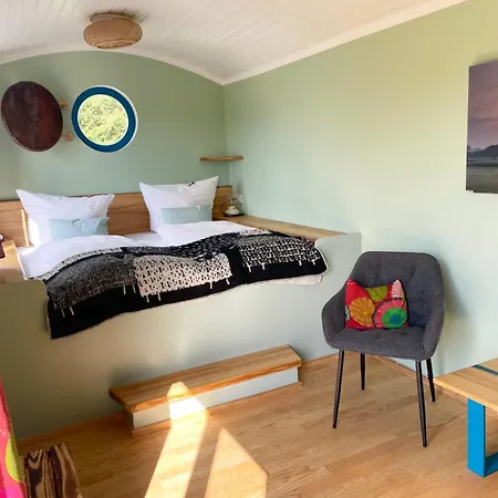 Camping Schaeferwagen Tiny House Auf Dem Friesenhof